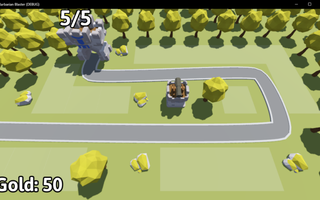 GODOT 4: Ассет «Защита Башен» из обучающего урока
