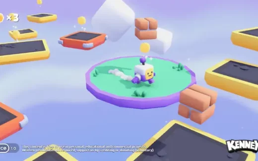 Starter Kit 3D Platformer — шаблон 3D-платформера (Kenney)