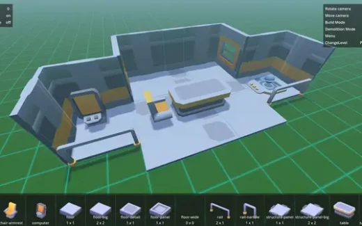 In Game Building System — строительство в игре (C#)