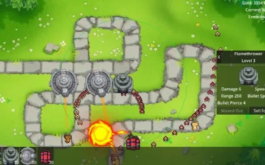 Tower Defense Game Template — база для TD в Godot 4