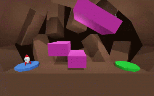 GODOT 4: Исходник казуальной игры про ракету